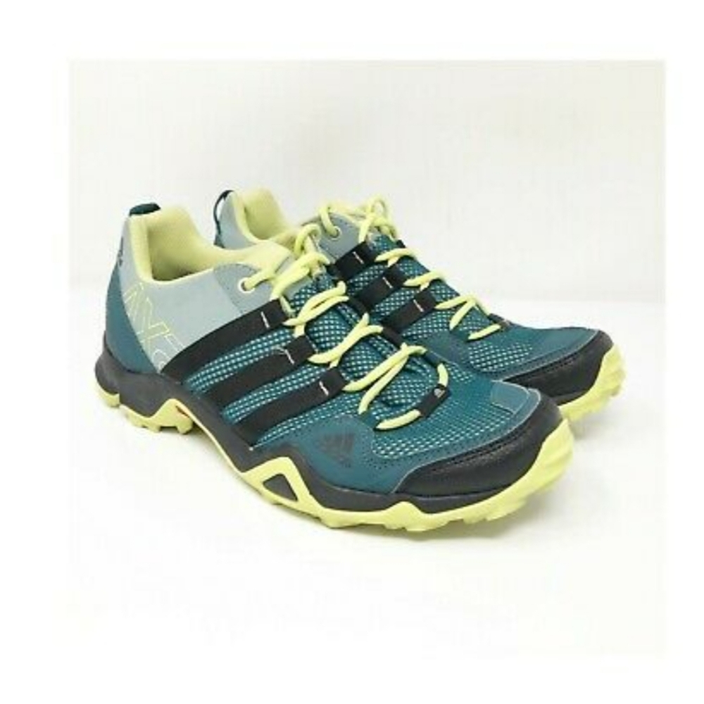 Adidas RX2 Hiking shoes, lime green/aqua 8.5